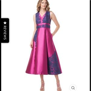 TESSA LACE T-LENGTH DRESS